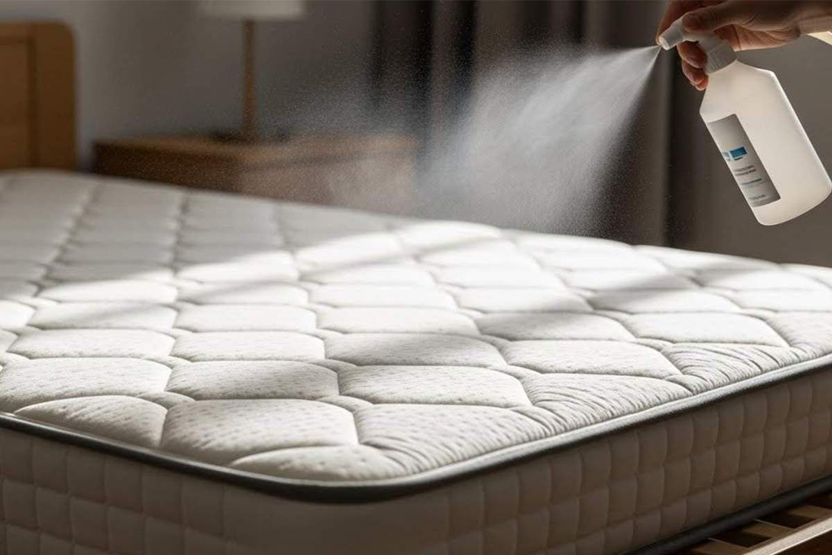 Technicien en cours d'intervention de désinsectisation